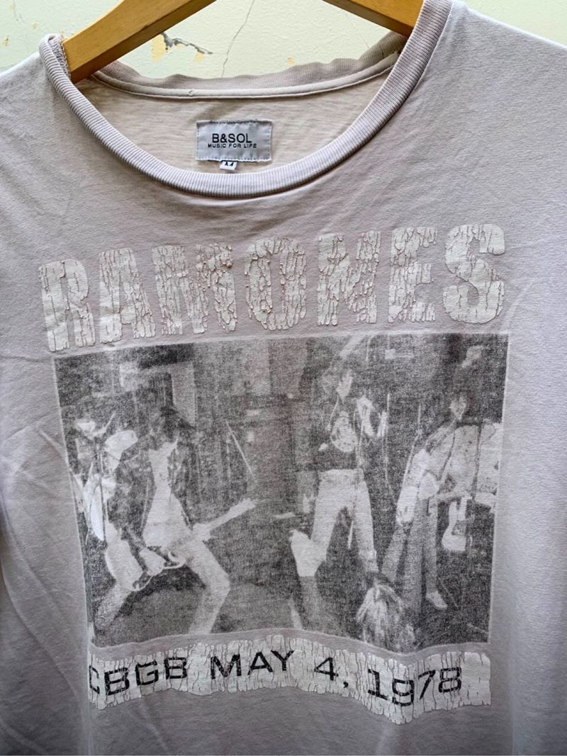 Kaos Band Ramones Vintage, foto 2