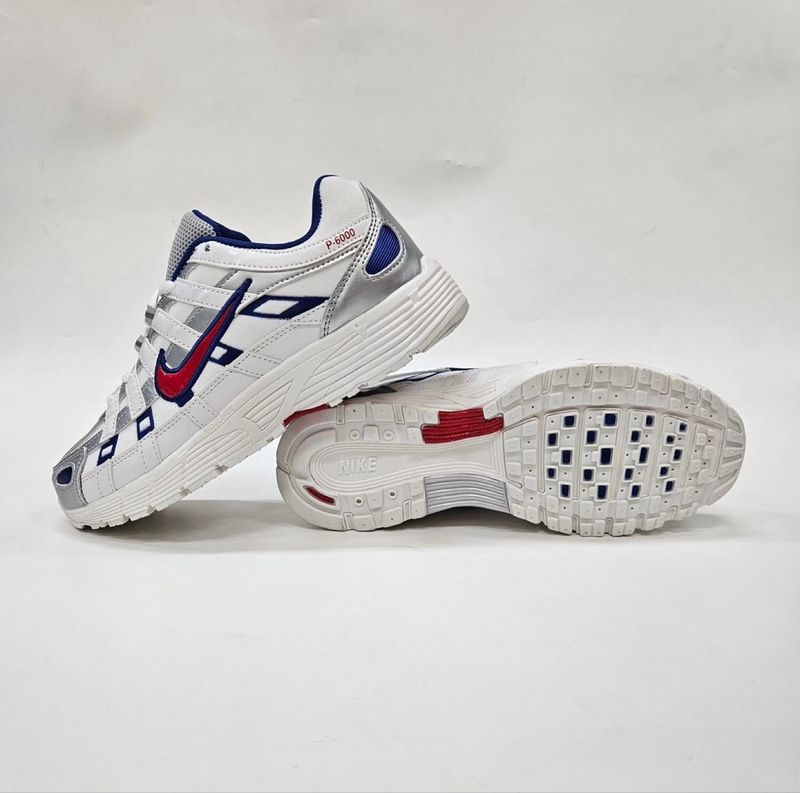 [Termurah] Sneakers - NIKE P-6000 White Blue, foto 5