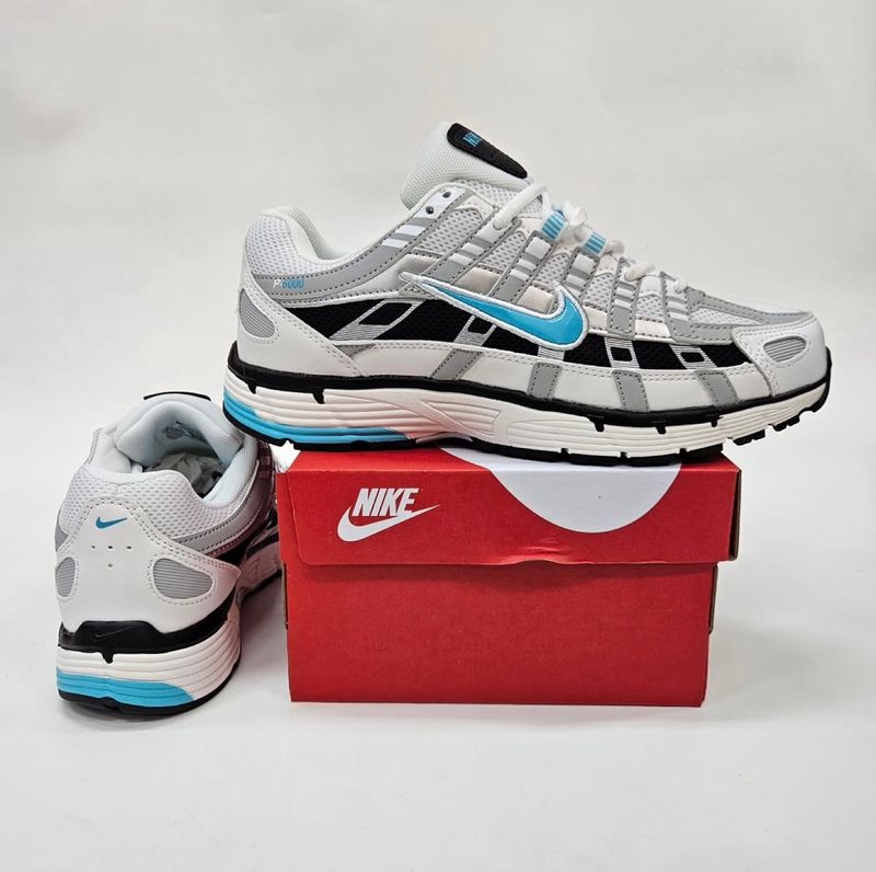 [Termurah] Sneakers - NIKE P-6000 White Tosca, foto 2