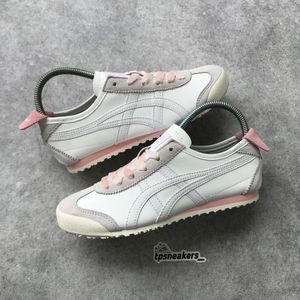 Onitsuka Tiger Casual Sneakers Wanita white pink