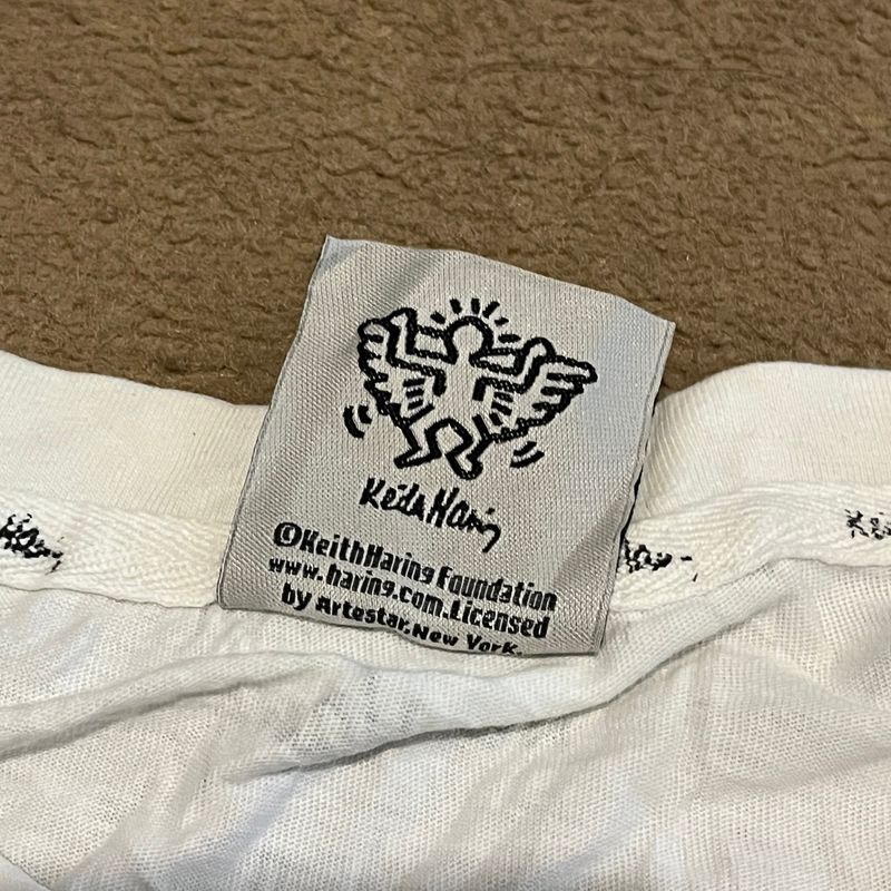 Kaos Keith Haring Crack Is Wack, foto 5