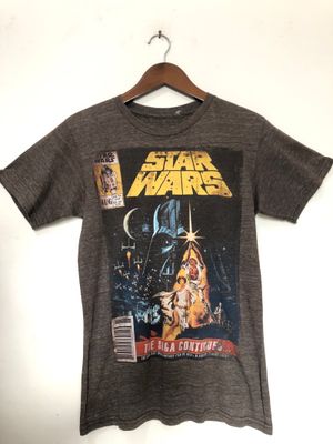 Star Wars Movie Tee Retro Film Promo Poster T-Shirt