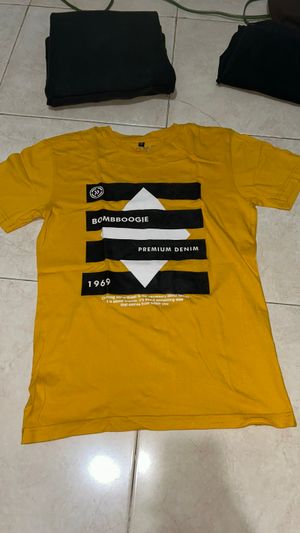 Baju bombbogie lengan pendek