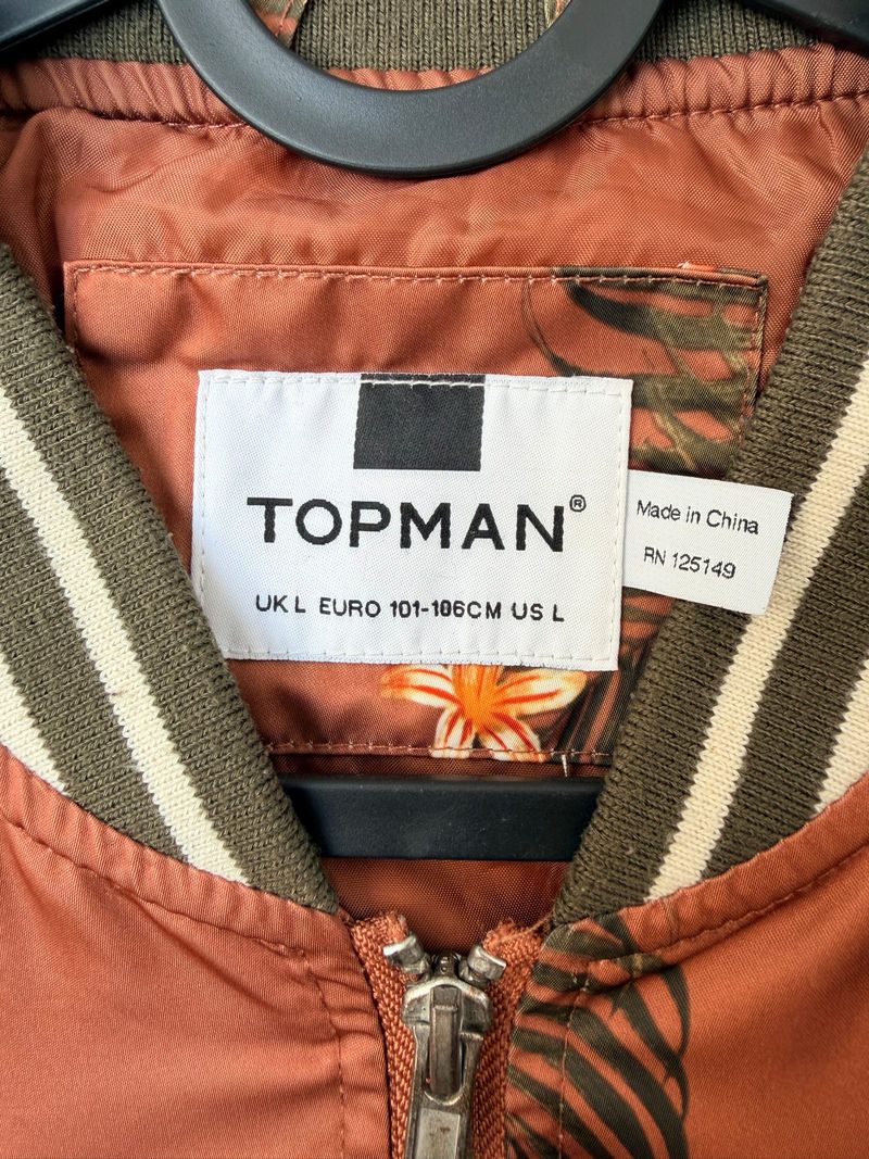 TOPMAN Bomber Jacket Floral, foto 4