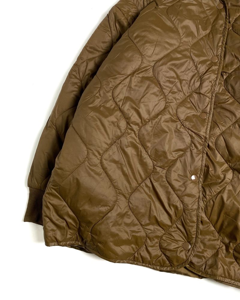 QUILTED DOWN COLLARLESS LINER JAPANESE STYLE, foto 3