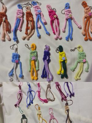 bag charm bracelet aesthetic