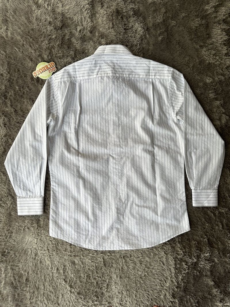 Kemeja Putih Striped Givenchy Like New, foto 5