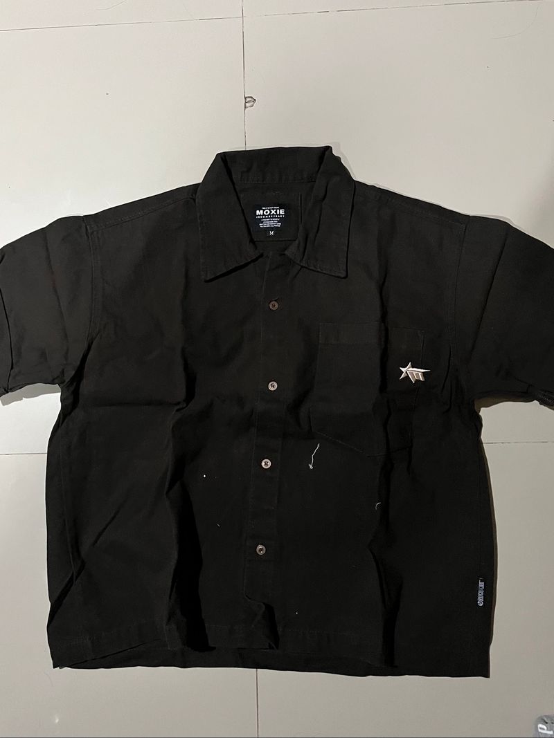 Boxy shirt Brown, foto 2