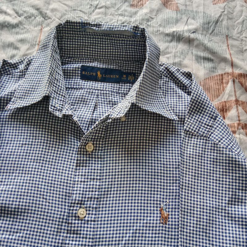 Ralph Lauren Gingham Check Shirt Original, foto 4