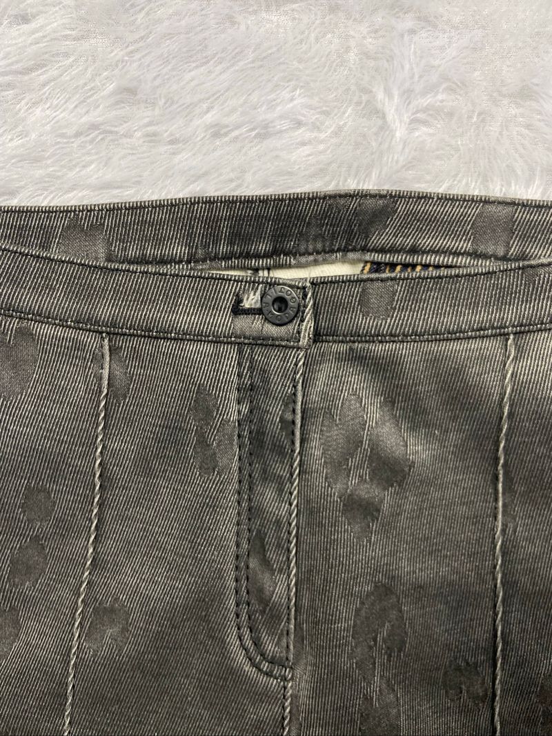 Leopard grey lowrise flare pants, foto 8
