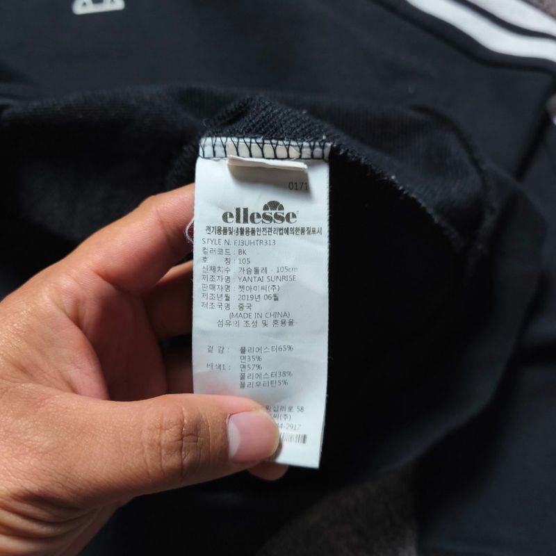CREWNECK ELLESSE BLACK XL, foto 5