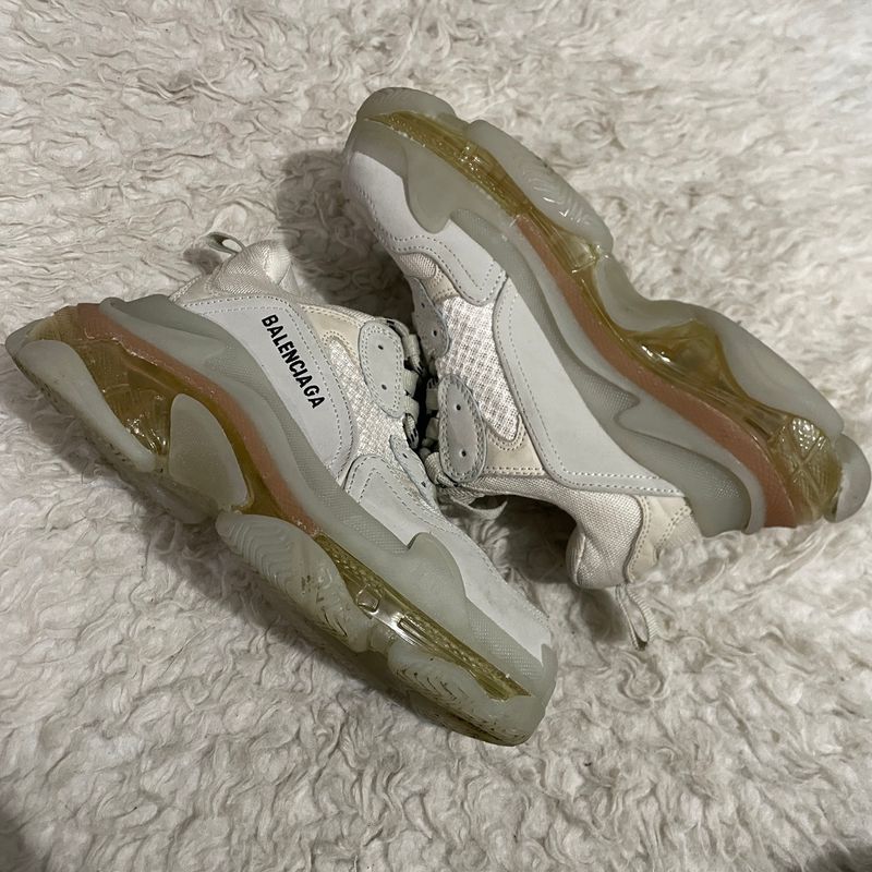 Balenciaga Tripel S Clear Sole WHITE, foto 2