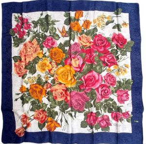 Flowers Vintage Scarf