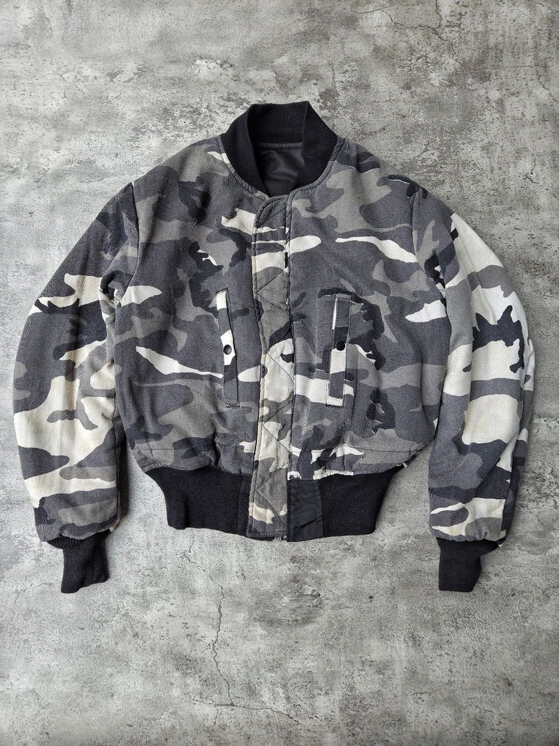 00's Hope MFG Reversible Bomber Military Jacket, foto 6
