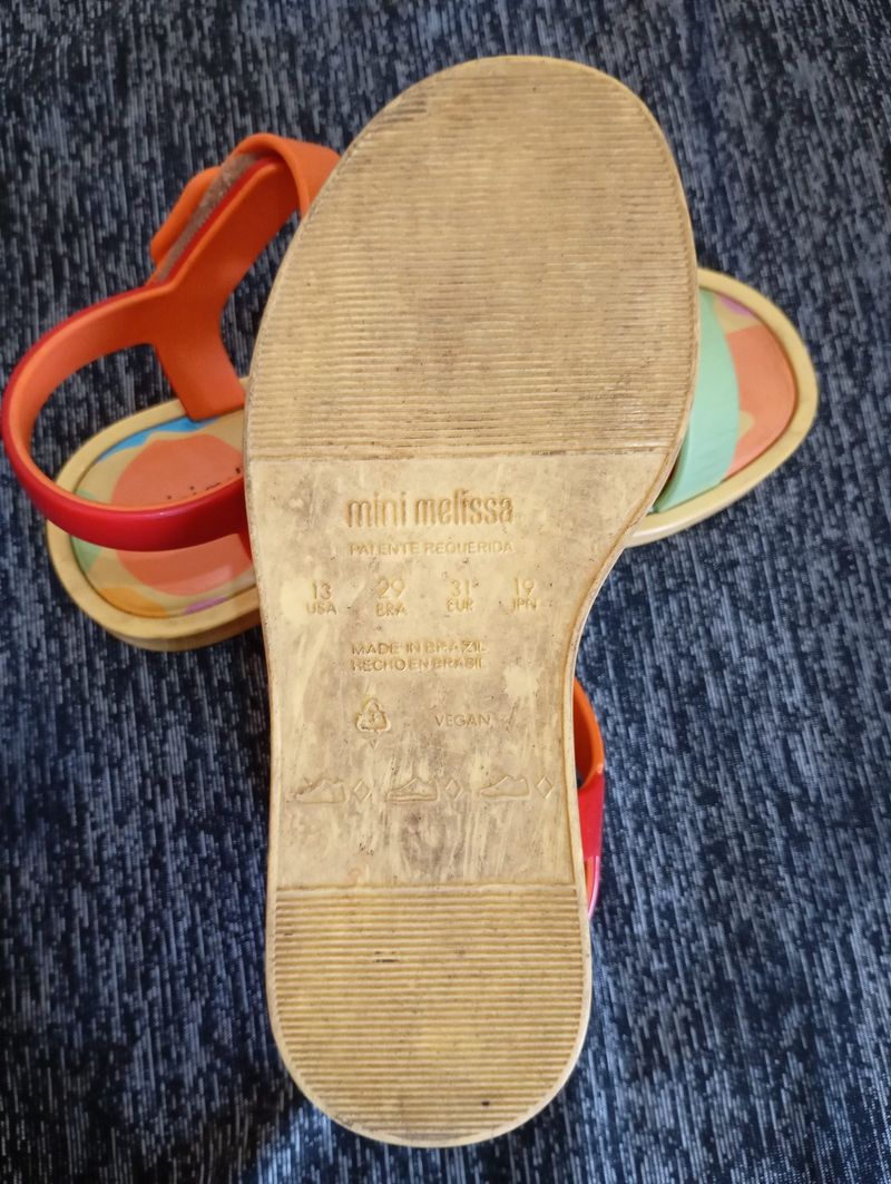 Sendal color Mini Melissa, foto 4