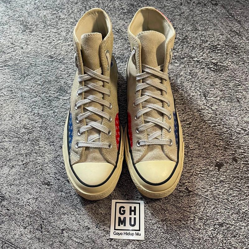 Converse 70s Hi Patchwork Leather Suede Original Guaranted, foto 3