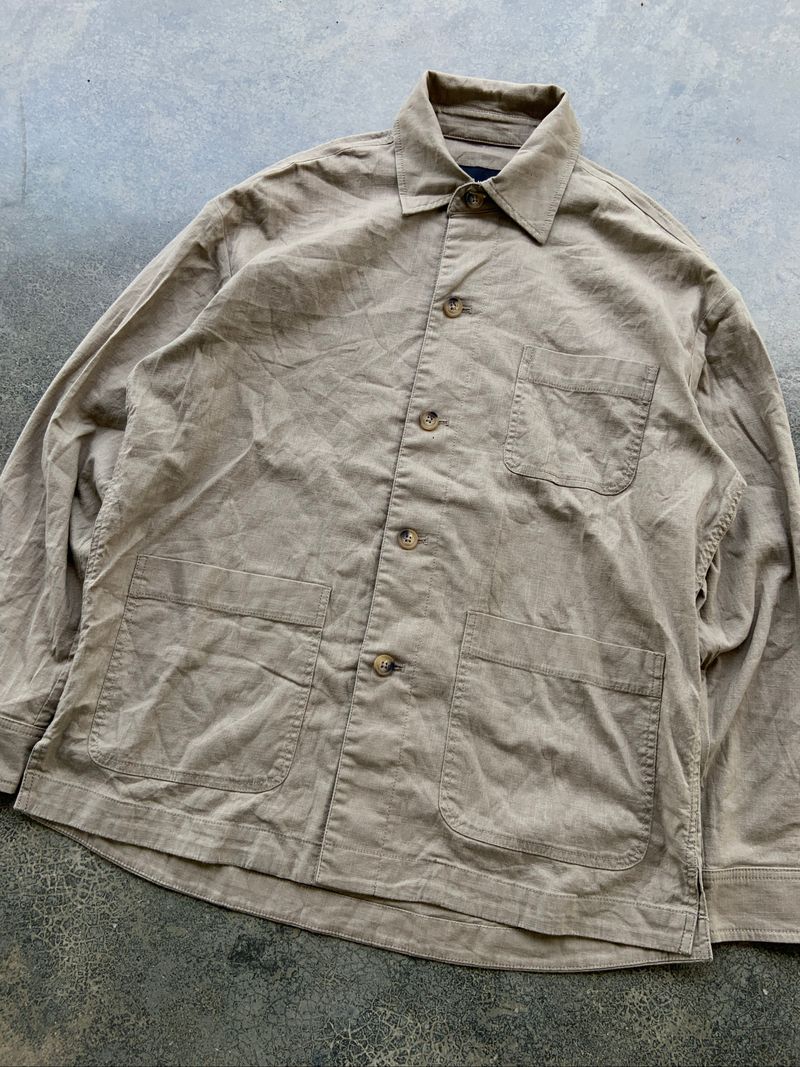US N THEM Beige Chore Jacket, foto 2