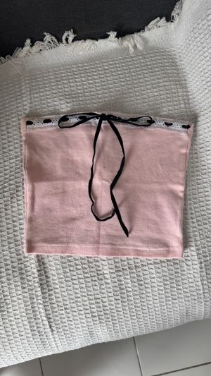 Rue tube top lace velvet