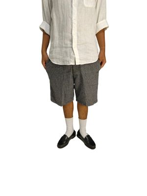 Big Monkey Plaid Shorts Dark Gray