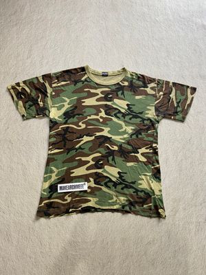 Vtg military tee pin cercle
