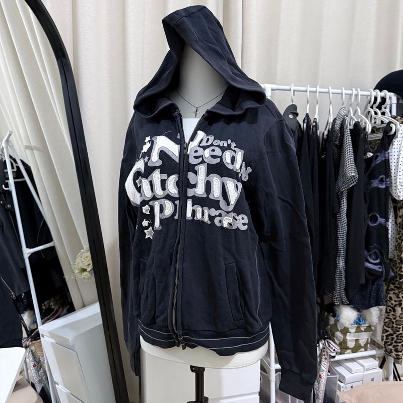 Oversize graphic hoodie, foto 4