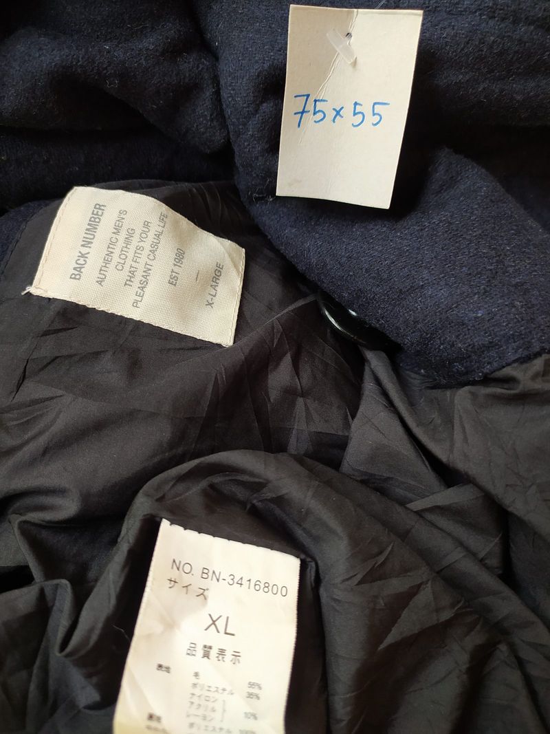 Repro USN Peacoat Back Number, foto 4