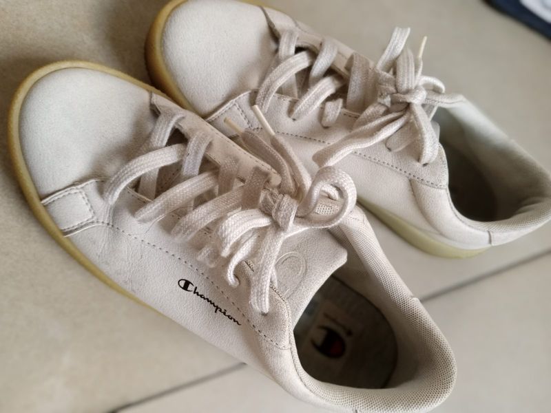 Sepatu champion white, foto 3