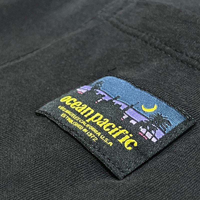 OCEAN PASIFIC Black Pocket Tee, foto 4