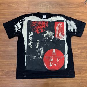 Streetwear Indie T-shirt Pria black