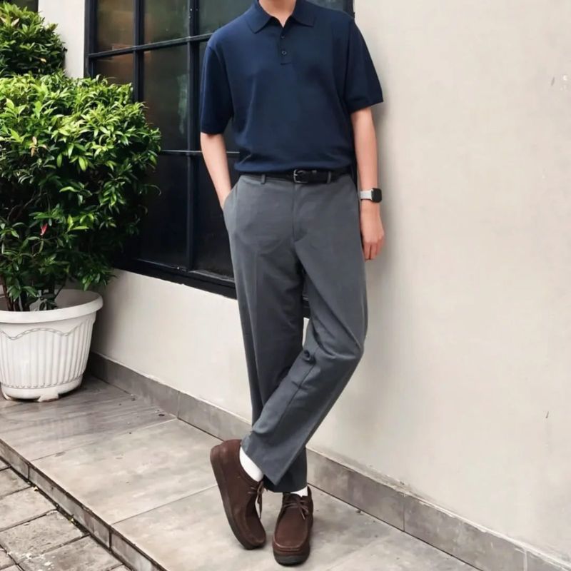 UNIQLO PINSTRIPE ANKLE PANT, foto 2