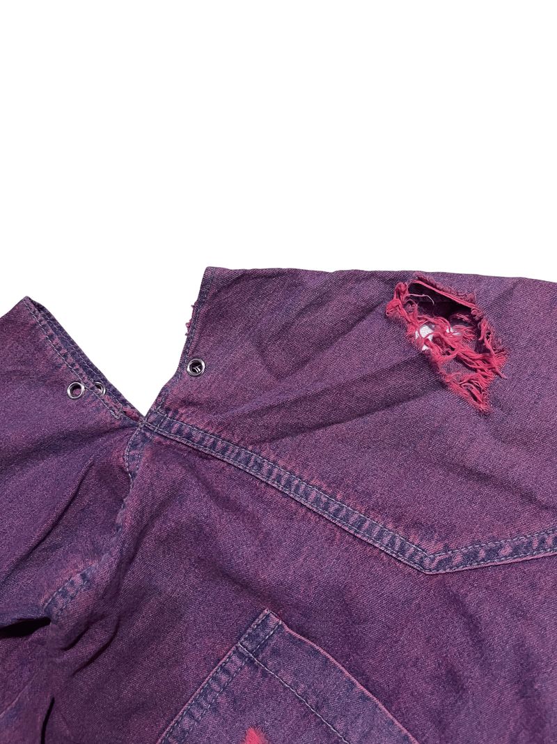 SLK - Distressed Denim Shirt, foto 5