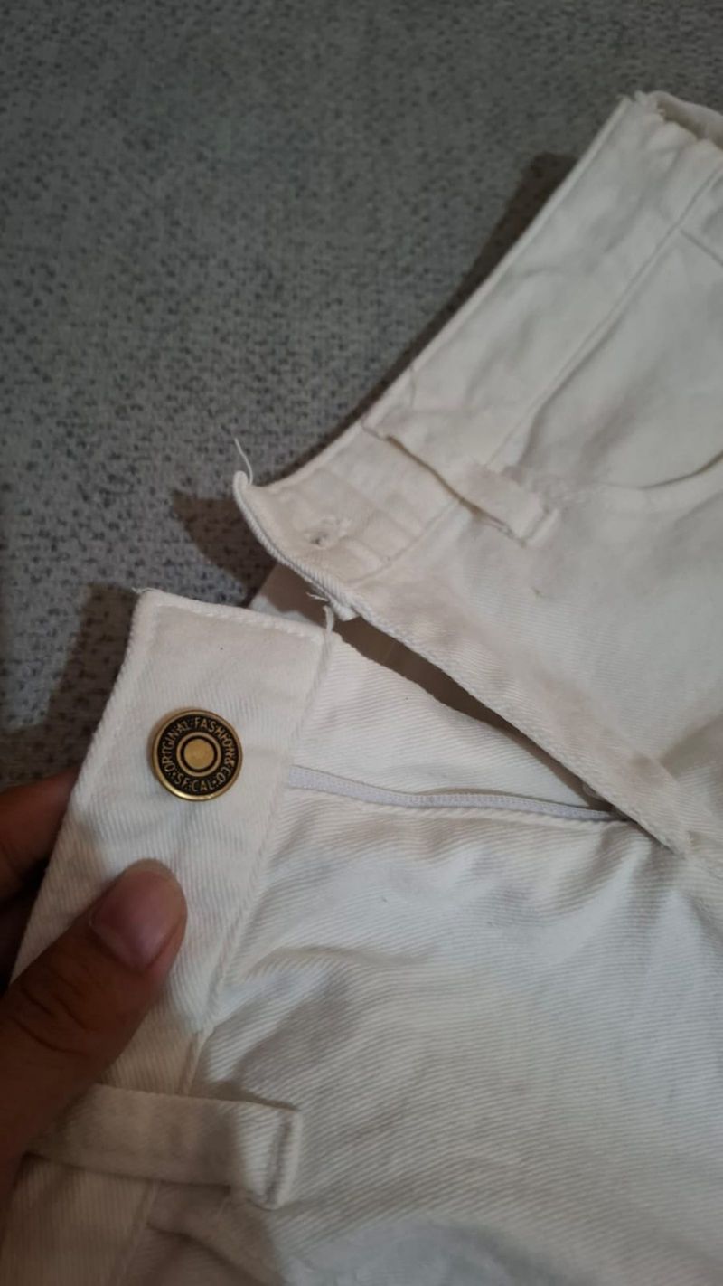 celana pendek white yunisex, foto 3