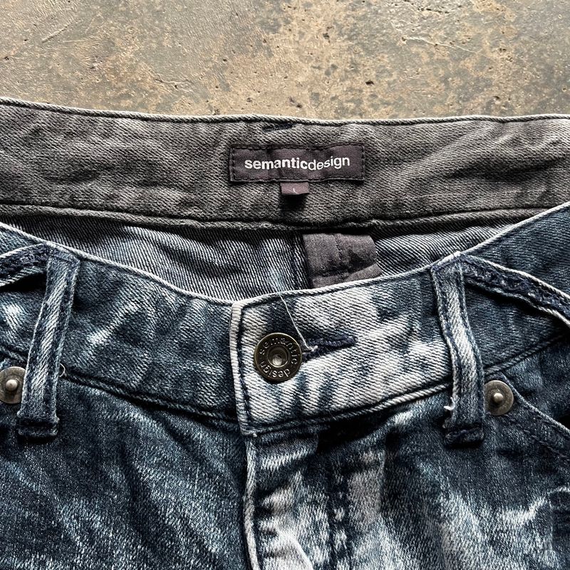 Y2k Semantic design acid pants, foto 4