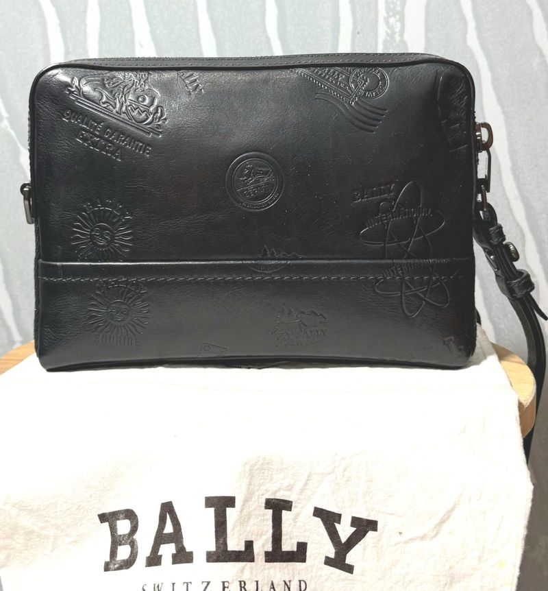 Hand Bag Bally Taney Embos Stamp Logo Authentic, foto 2