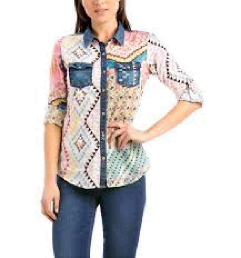 Desigual Women Patchwork Denim Long Slevees, foto 6
