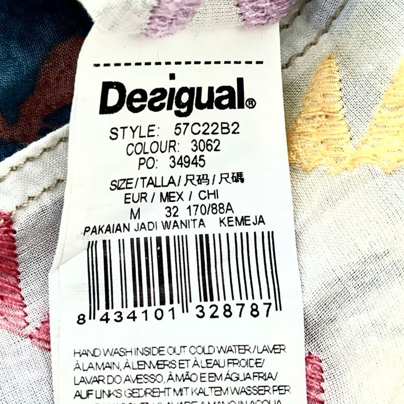 Desigual Women Patchwork Denim Long Slevees, foto 5