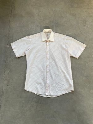 Vintage Balenciaga Paris Shorts Sleeve Shirt Striped