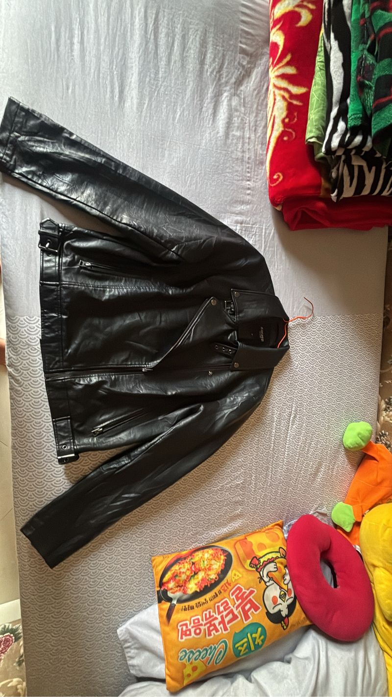 LEATHER JACKET RAMONE JEANSWEAT(NEGOIN AJA), foto 5