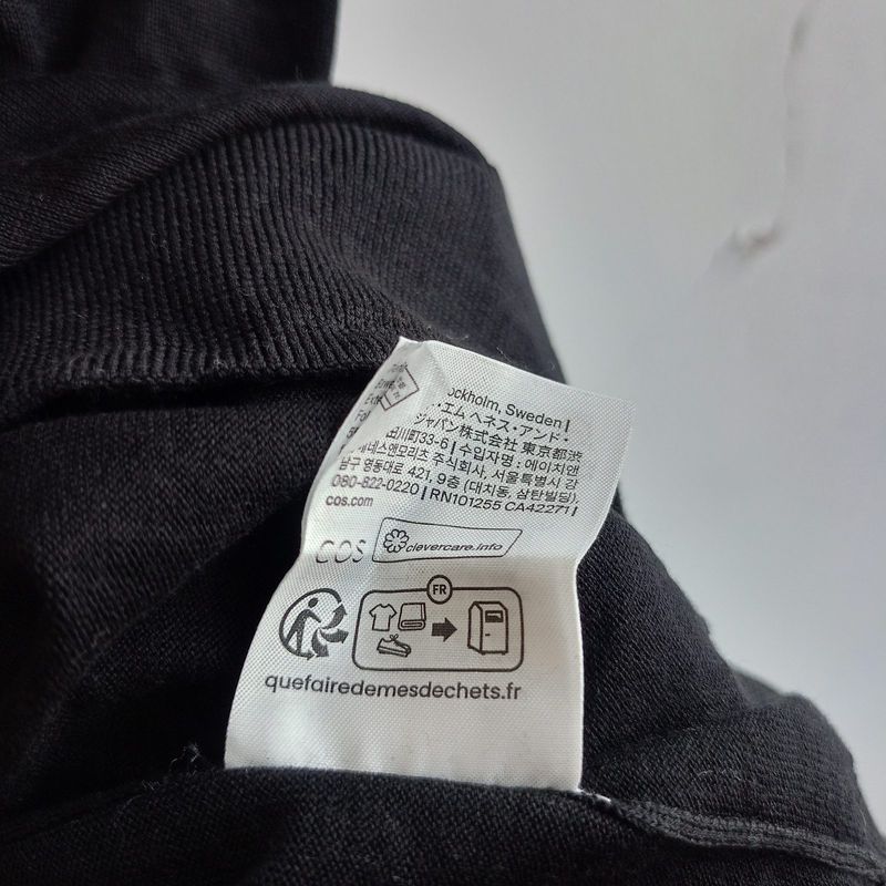 COS Knit polo Halfzip Women, foto 5