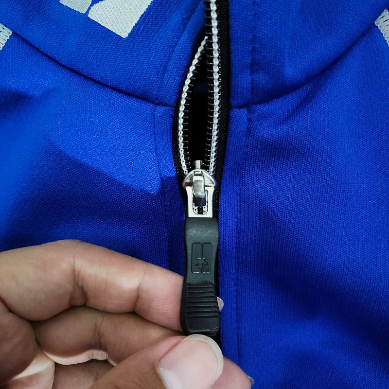 Jaket Tracktop Descente Biru Full Taped Original, foto 6