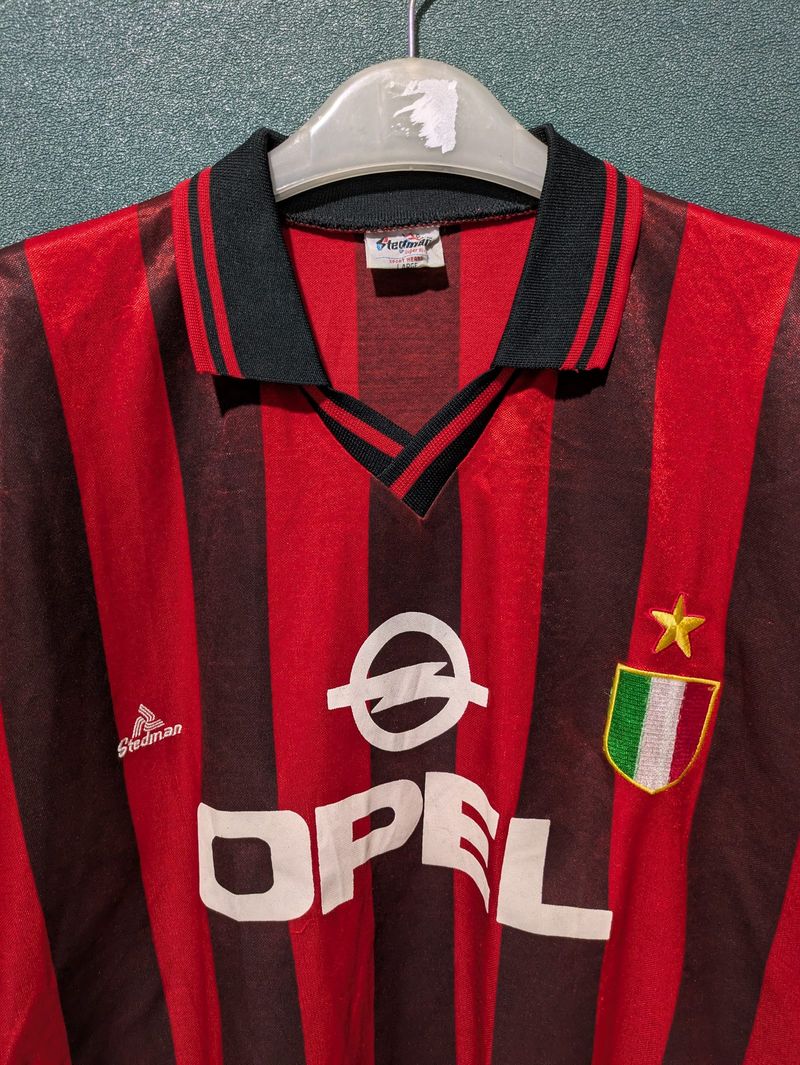 Jersey Ac Milan Opel 90s, foto 3