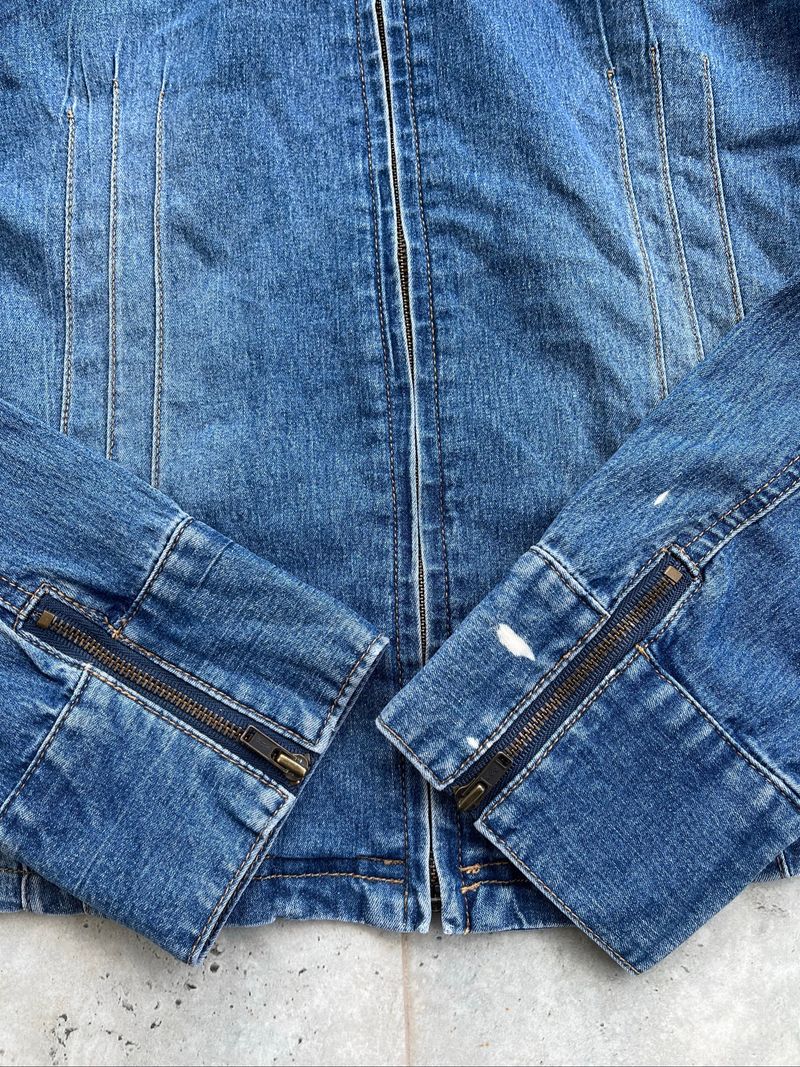 Garage Clothing Zip Up Denim Jacket, foto 6