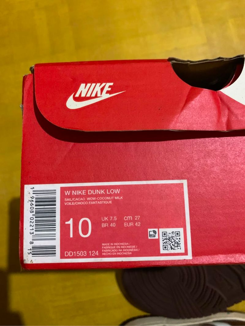Nike dunk cacao original, foto 4