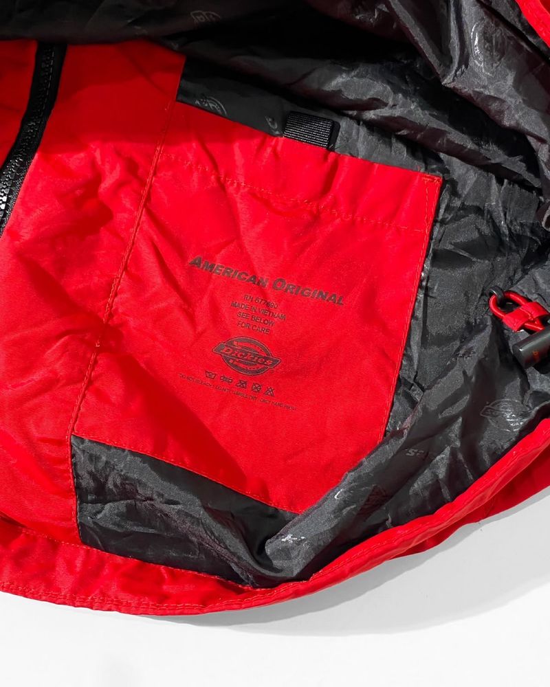 Dickies ECWCS Gorpcore Windbreaker Outdoor Jacket in Red, foto 7