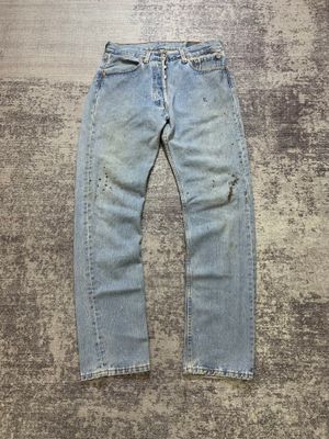 Vtg Levis 501 made in Usa Distressed pants
