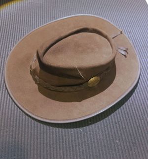 Jacaru Bushman Leather Hat original buatan Australia