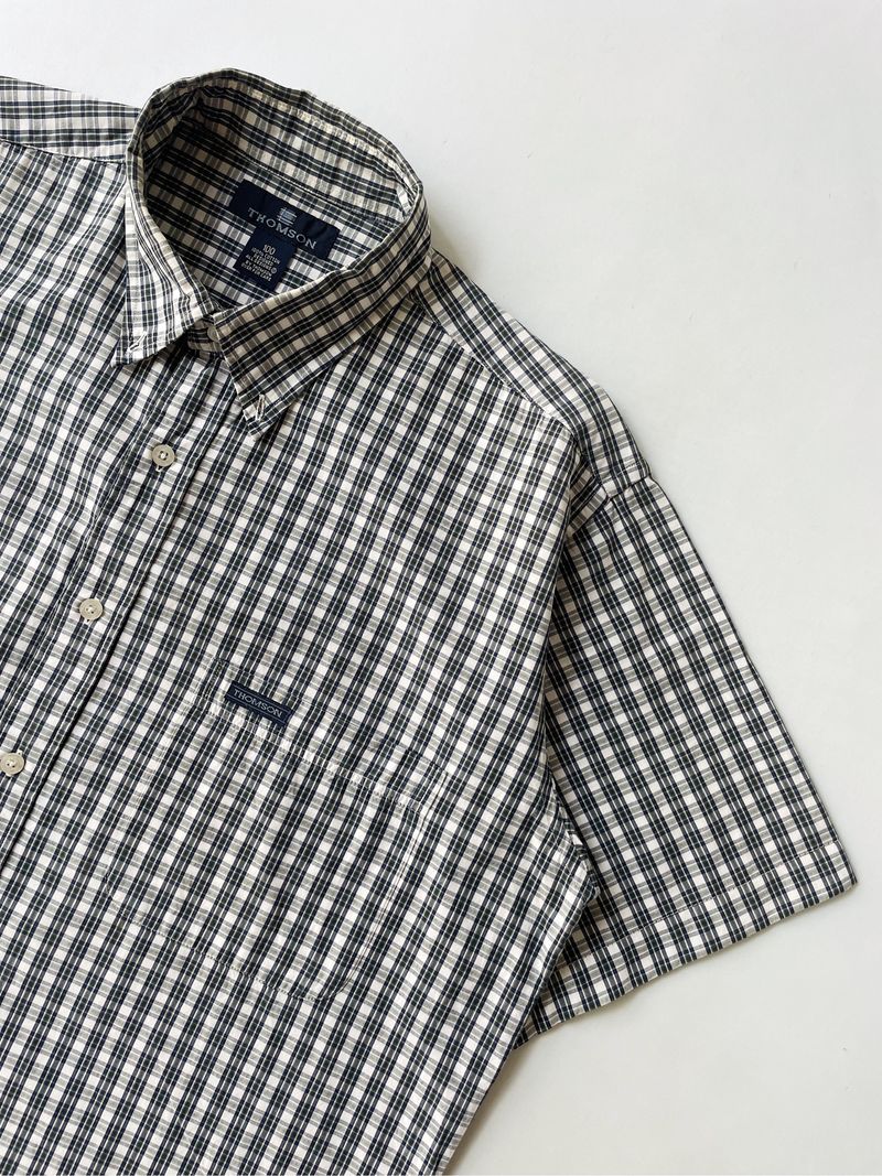 Thomson multiplaid boxy shirt, foto 5