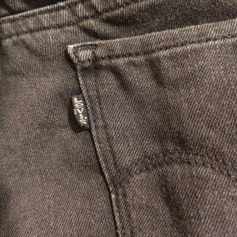 Levi's 710 Super Skinny Black Jeans, foto 4
