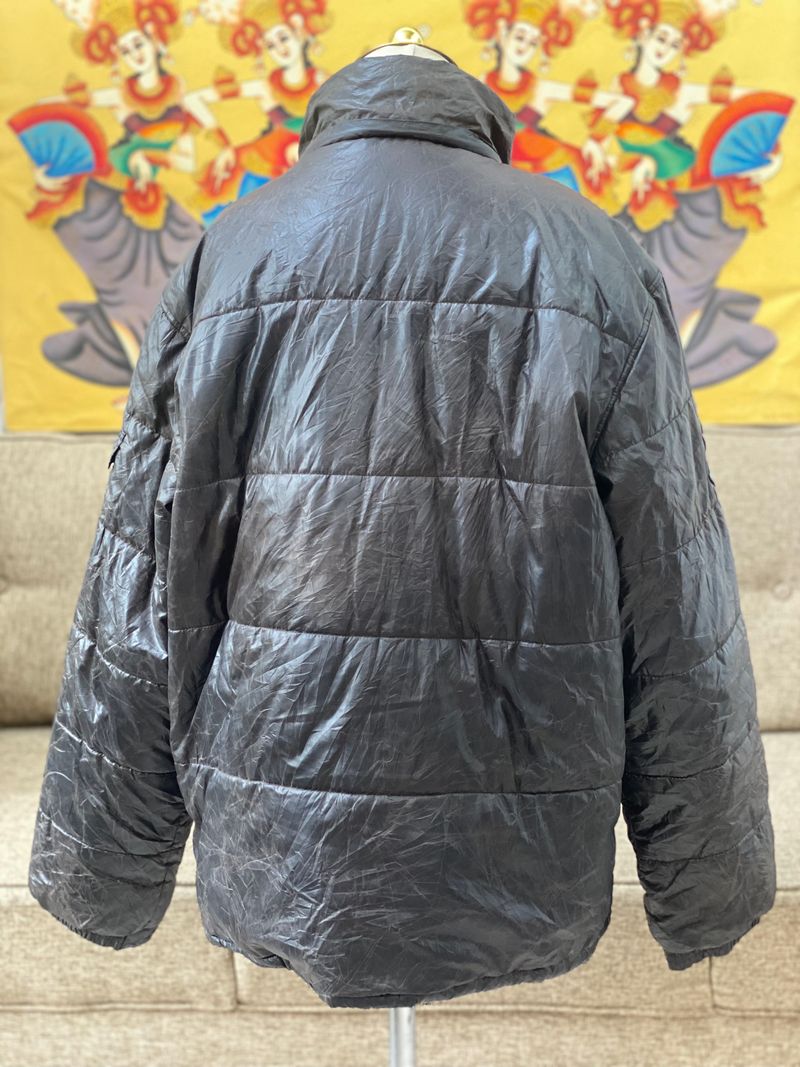 Sorridere Y2K Puffer jacket Pria brown black, foto 2