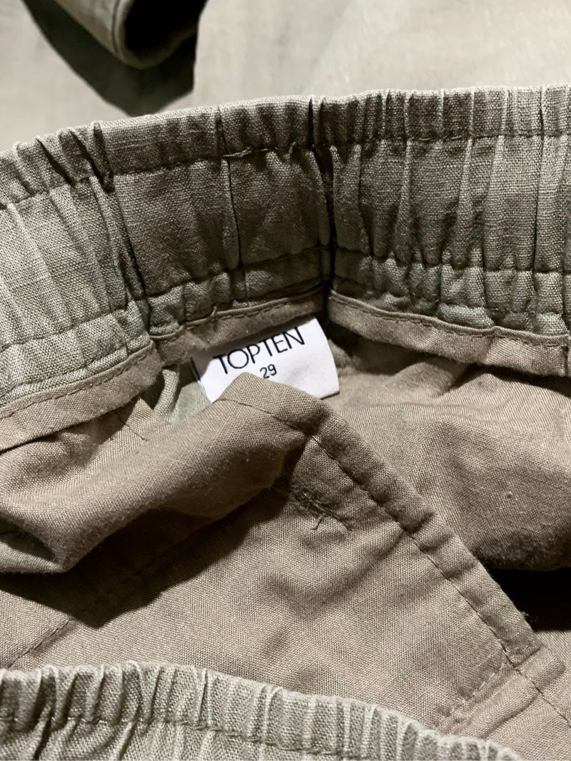 T0PTEN RELAX PANTS OLIVE GREEN, foto 5